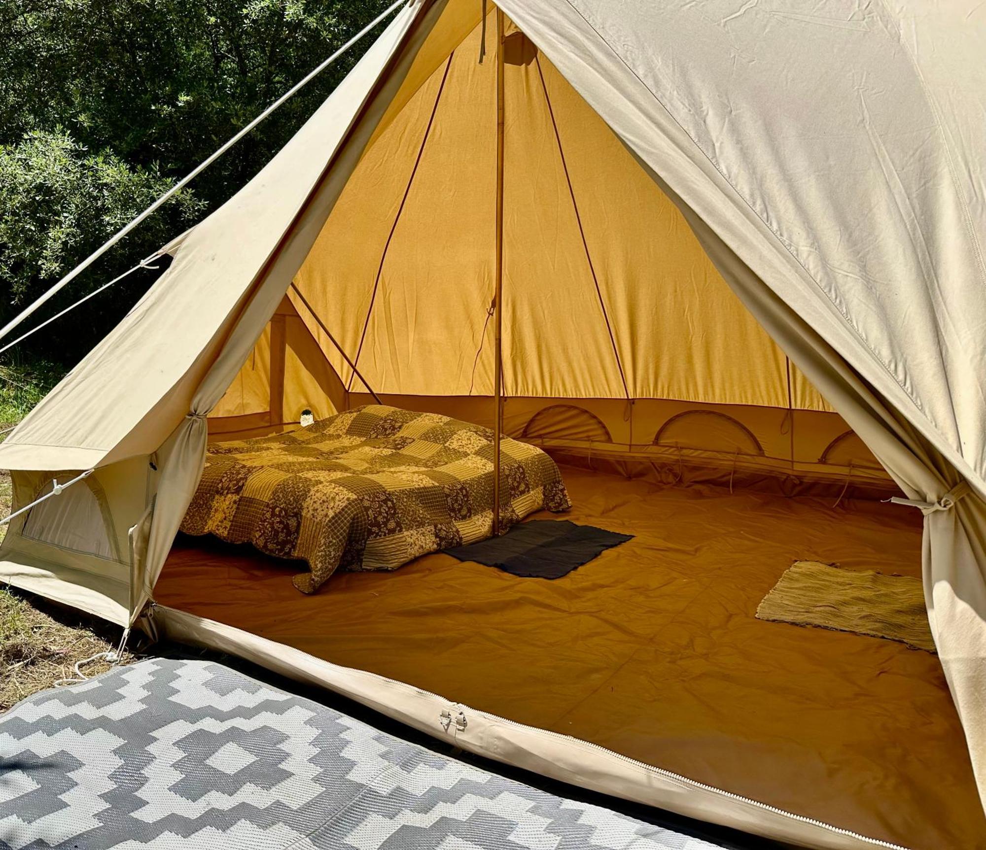 Giant Canvas Rental Tent Agro-Turismo Quinta Da Fonte Figueiro Dos Vinhos Extérieur photo