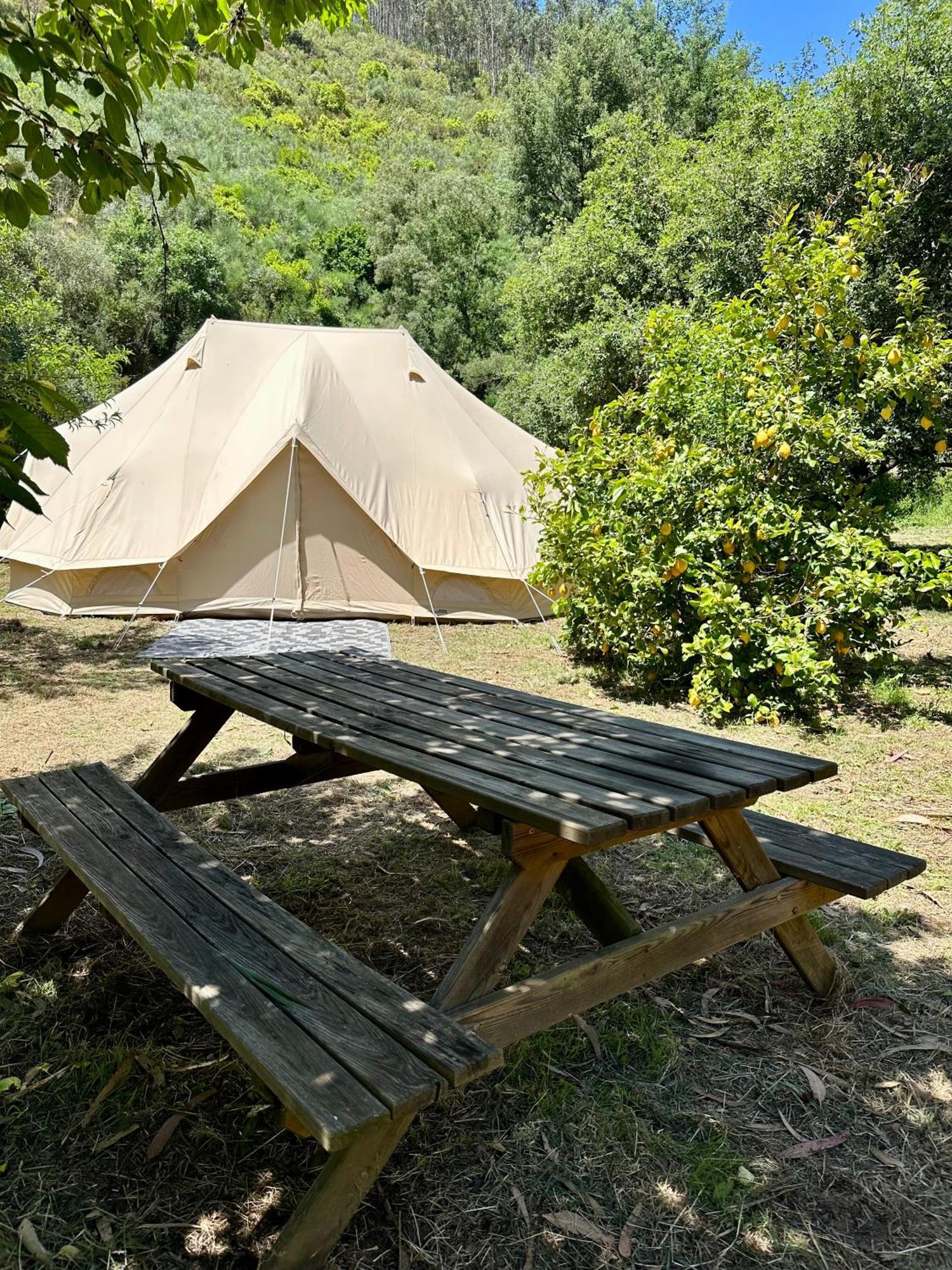 Giant Canvas Rental Tent Agro-Turismo Quinta Da Fonte Figueiro Dos Vinhos Extérieur photo